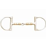 Metalab Roller Mouth Dee Ring Snaffle Bit