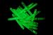 1.5 Inch Mini GREEN Glow Stick- 50 Per Package