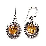 Baltic Amber Sterling Silver Earrings