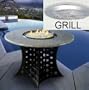 LaCosta - Brown - Cooler Table - Pebble Granite