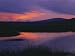 Sunset Reflecting in Upper Klamath Lake with Mt. Shasta, Upper Klamath National Wildlife Refuge Scenic Photographic Poster Print by Steve Terrill, 24x18