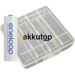 Sanyo eneloop Akku Micro AAA HR-4UTG 800mAh 4er Pack + Akkubox