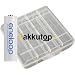 Sanyo eneloop Akku Micro AAA HR-4UTG 800mAh 4er Pack + Akkubox