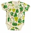 Sckoon Organic Cotton Kimono Body Green Pear
