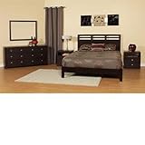 Parkrose 5-pc Queen Bedroom Set Bed, 2 Nightstands, Dresser and Mirror
