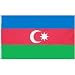 Azerbaijan Flag Polyester 3 ft. x 5 ft.
