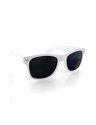 Vintage Wayfarer Dark Lens Clear Lens Style Sunglasses - 50+ Colors & Styles by BeltmastersDirect
