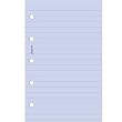 Filofax Mini Agenda Refill - Ruled Notepaper - Lavender 513015