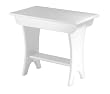 Olivia Bench in White Finish By Winsome Wood