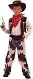 Review jokingaround.co.uk  / Childrens Cowboy Costume With Chaps [Select Required Size : Medium ( 6-9yrs )]