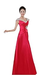 Lace-Up Applique Satin Spaghetti Strap Evening Dress/Pageant Dress/Prom Dress 