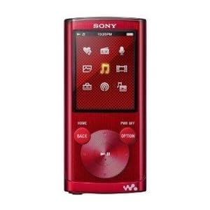 Players 16gb on Com Sony 16gb Mp3 Player Nwze355r Red Mp3 Players Accessories