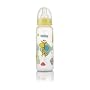 Nuby Clear Leak Proof Bottle, Colors May Vary, 8 Ounce