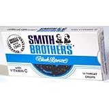 Smith Brothers Throat Drops with Vitamin C, Black Licorice Flavor, #7915 14 Drops / Box , 20 Boxes Smith Brothers Throat Drops with Vitamin C, Black Licorice Flavor, #7915 14 Drops / Box , 20 Boxes