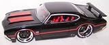 Jada Toys 1/24 Scale Big Time Muscle 1970 Oldsmobile 442 in Color Black