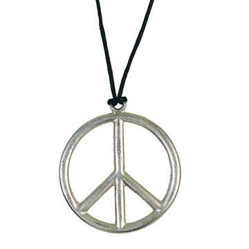 Peace-Zeichen - Anhänger aus Metall