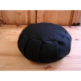 Handcrafted Buckwheat Hull Zafu Meditation Cushion
