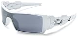 Oakley Men's Oil Rig T-Pain Signature Series Sunglasses,Polished White Frame/Black Lens,one size