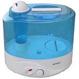 2 Gallon Ultrasonic Humidifier - No Heat (Blue/White) (12.75H x 9W x 12.75D)