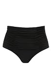 Torrid Plus Size Retro Chic By Torrid - Black High-Waist Bikini Swim Bottoms