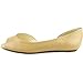 Nine West Women's Bachloret Ballet Flat, Natural Leather