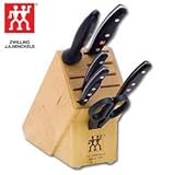J.A. Henckels 30707-000 Twin Signature 7-Piece Knife Set with Block