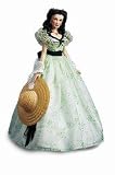 FRANKLIN MINT VINYL PORTRAIT DOLL SCARLETT O'Hara NEW BBQ at Twelve Oaks