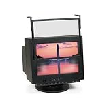 3M Black Framed Anti-Glare Filter for Standard LCD/CRT Desktop Monitor fits 19 - 20 LCDs and 19 - 21 CRTs