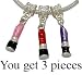 Silver plated Lipstick Charmby GlitZ JewelZ ? - fits pandora & troll bracelets - hand polished and h