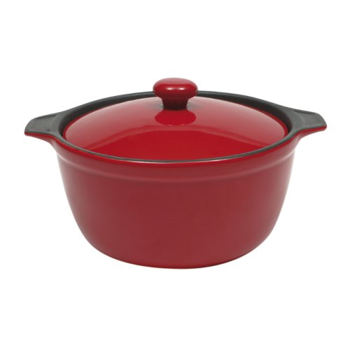 Maxwell and Williams Microstoven Red 2-Quart Round Casserole