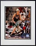 Lauren Jackson 2007 Action Double Matted 8 x 10 Photograph in Black Anodized Aluminum Frame
