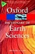 Dictionary of Earth Sciences (Oxford Paperback Reference)