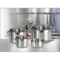 Tefal C877S1 Topf-Set Inox 4-tlg.Edelstahl, Induktion