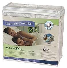 AllerZip Waterproof Bed Bug Proof Zippered Bedding Encasement, King DEEP Size (Fits 12 - 18 in. H)