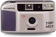 Olympus TRIP MD3 35mm Fixed Focus Camera GOLD with Case