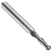 Niagara Cutter CB230 Carbide End Mill, General Purpose, TiAlN Coated, 2 Flutes, Ball End