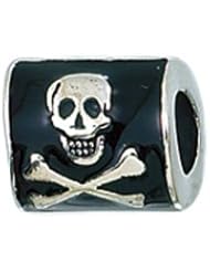 Zable Pirate Flag Lifestyles Sterling Silver Charm