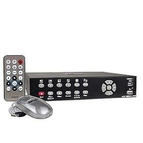 4 Channel Standalone DVR w MPEG4 Network USB - No Hard Drive by Generic