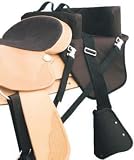 Abetta Buddy Seat W/Hooded Stirrups - Black - Youth