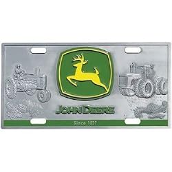 John Deere License Plate