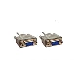 DB9 Female DB9F 9 pin RS232 Serial Null Modem 2m Cable