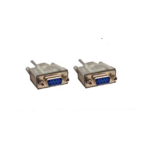 : DB9 Female DB9F 9 pin RS232 Serial Null Modem 2m Cable