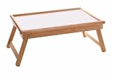 Breakfast Bed Tray, Flip Top, Foldable Legs