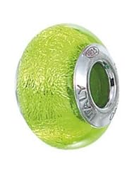 Zable August Murano Glass Birthstones Sterling Silver Charm