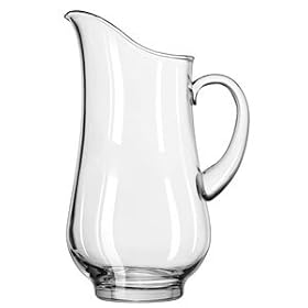 PITCHER FTD ELEG CRIS 76Z, CS 6PC, 08-1087 LIBBEY GLASS, INC. PITCHERS by LIBBEY GLASS INC.