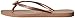Havaianas Women's Slim Crystal Poem Flip Flop Sandal, Rose Gold, 7/8 M US