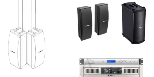 bose auditorium sound system