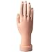 Generic Soft Flexible Plastic Hand Model Nail Art Salon Practice Acrylic Manicure Tools by Beauticom