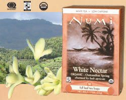 NUMI TEA WHITE NECTAR - OSMANTHUS SPRING (16 tea bags) by Numi Tea