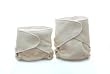 Kissaluvs Cotton Fleece Hybrid One Size Contour Diaper, Unbleached Kissaluvs Cotton Fleece Hybrid One Size Contour Diaper, Unbleached